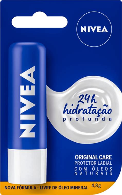 NIVEA Hidratante Labial Original Care .